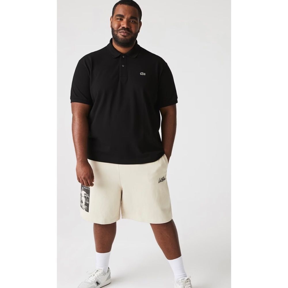 Lacoste Men's Crisp Black Classic Short Sleeve Piqué L.12.12 Polo Shirt Sz 9-4XL